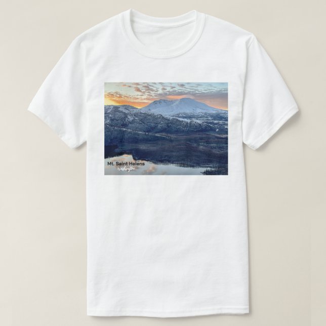 Camiseta Monte Saint Helens (Diseño del anverso)