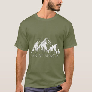 Camiseta Monte    ShastaCool Mt Shasta para Hombres Mujeres