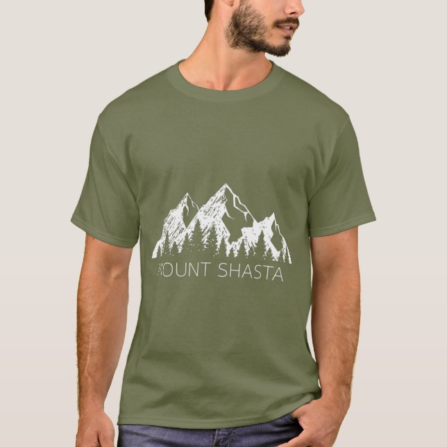Camiseta Monte    ShastaCool Mt Shasta para Hombres Mujeres (Anverso)