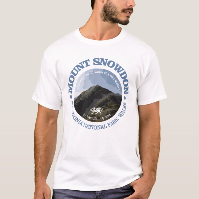Camiseta Monte Snowdon (Anverso)