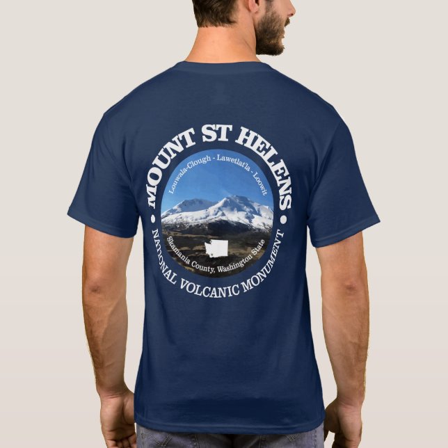 Camiseta Monte St Helens (Reverso)