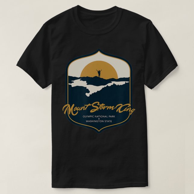 Camiseta Monte Storm King Washington State (Diseño del anverso)