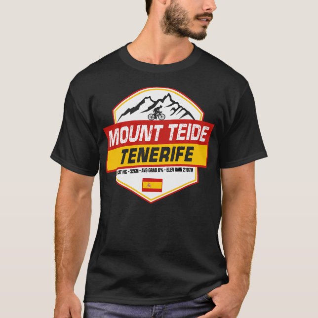 Camiseta Monte Teide Ciclismo España (Anverso)