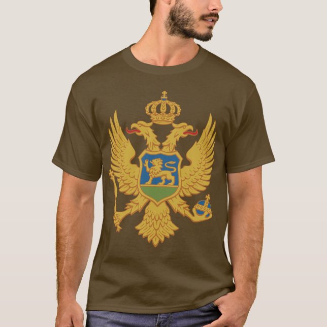 Camiseta Montenegro, Montenegro (Anverso)