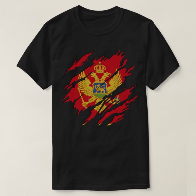 Camiseta Montenegro siempre (Diseño del anverso)