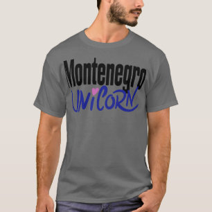 Camiseta Montenegro Unicorn