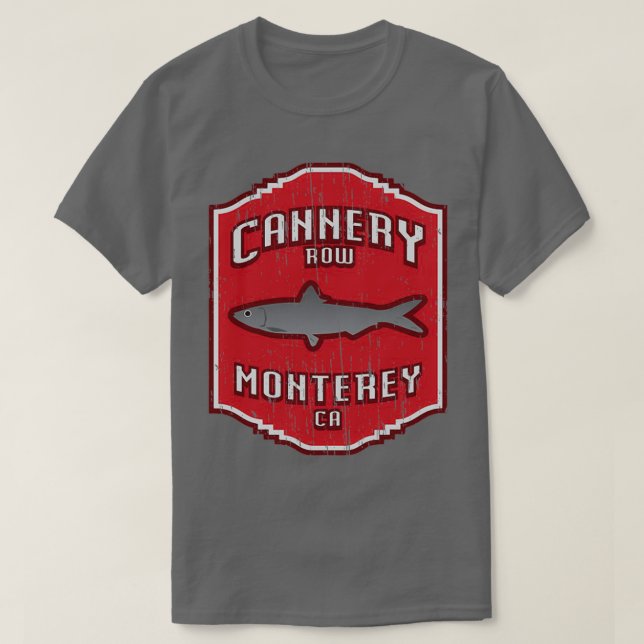 Camiseta Monterey CA Fish (Diseño del anverso)