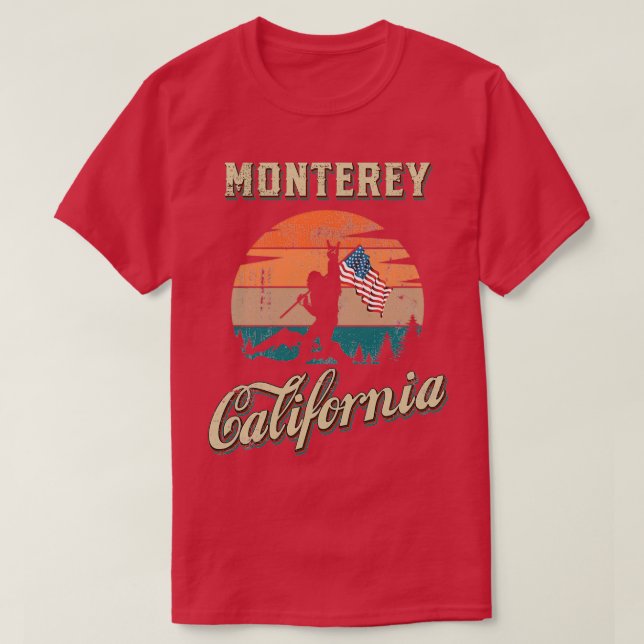 Camiseta Monterey California (Diseño del anverso)