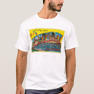 Camiseta Monterey, California - escenas grandes de la letra