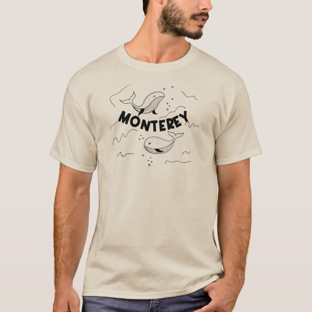 Camiseta Monterey California Whales (Anverso)