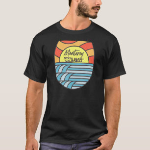 Camiseta Monterey State Beach California Ca Beach Sunset