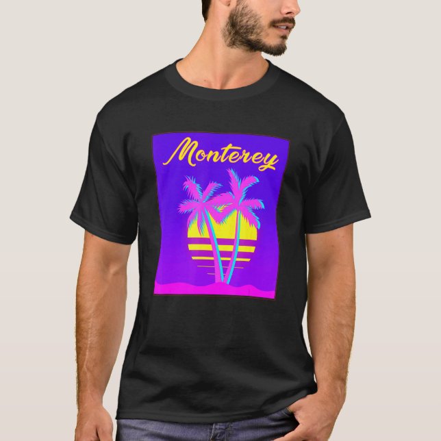Camiseta Monterey Travel Summer Vacation Beach (Anverso)