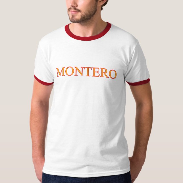 Camiseta Montero T-Shirt (Anverso)