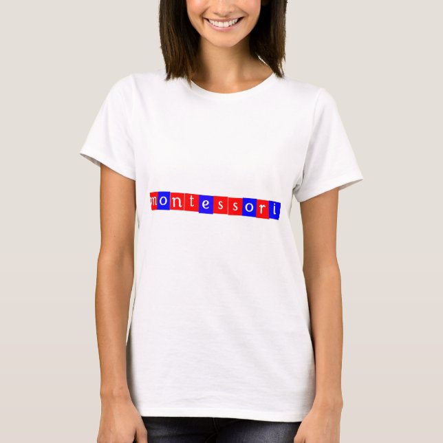 Camiseta Montessori (Anverso)