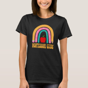 Camiseta Montessori Guía Lápiz Arcoiris De Vuelta A La Apli