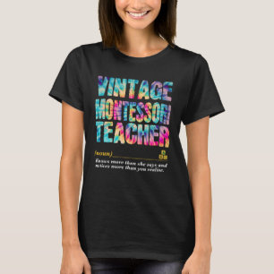 Camiseta Montessori: La semana de reconocimiento de profeso