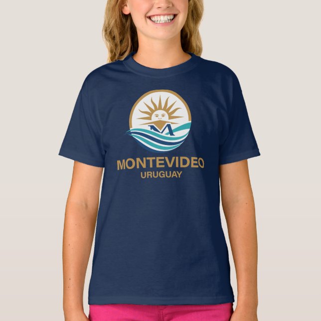 Camiseta Montevideo Uruguay South America (Anverso)