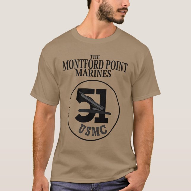 CAMISETA MONTFORD MARINES 51ª BATTALIÓN (Anverso)