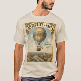 CAMISETA MONTGOLFIERA EN PARÍS