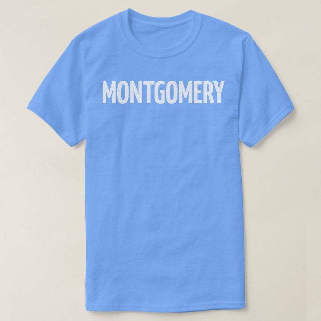 Camiseta Montgomery 1 (Diseño del anverso)