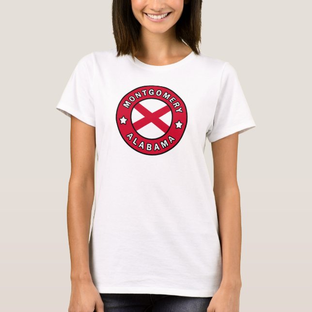 Camiseta Montgomery Alabama (Anverso)