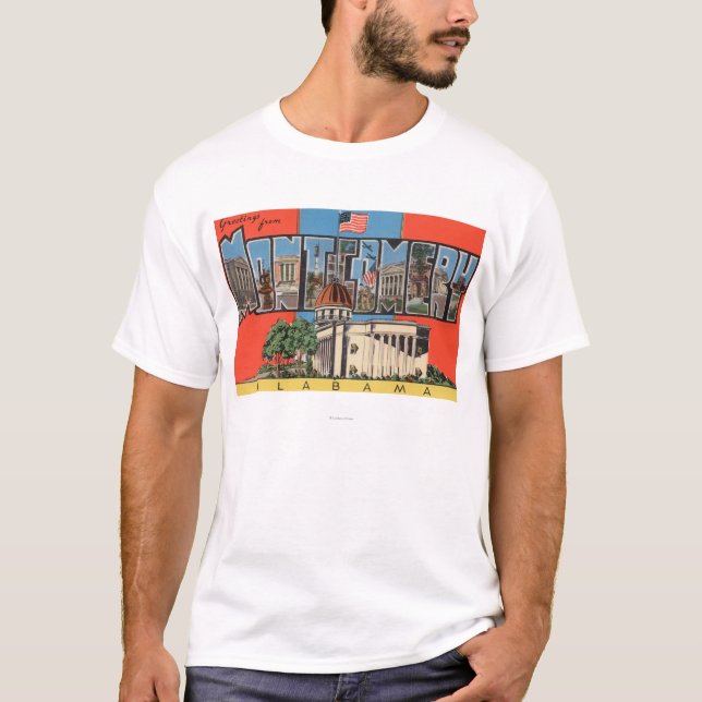 Camiseta Montgomery, Alabama (edificio del capital) (Anverso)