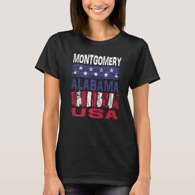Camiseta Montgomery Alabama EE. UU. (Anverso)