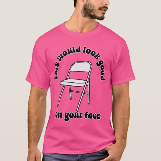 Camiseta Montgomery Brawl Alabama Tea Party chair fight 050 (Anverso)