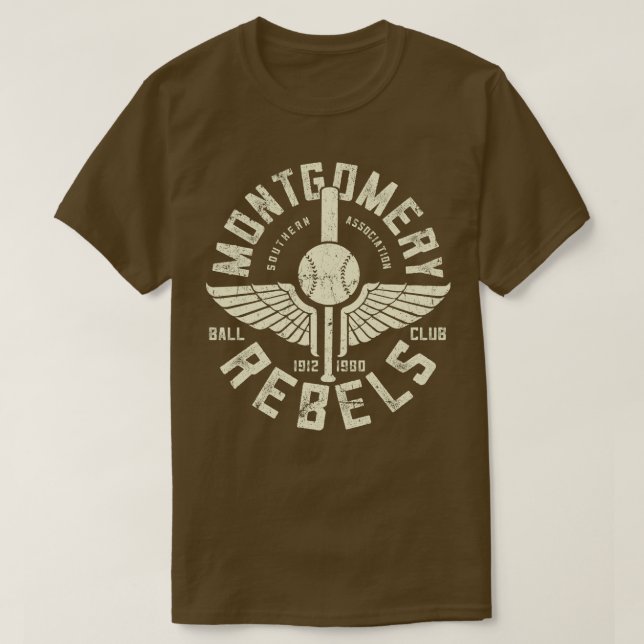 Camiseta Montgomery Rebels (Diseño del anverso)