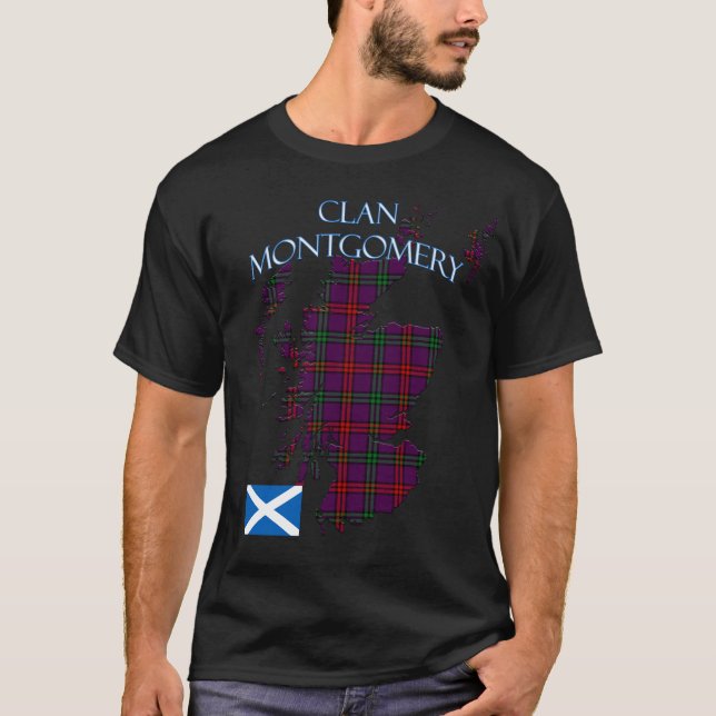 Camiseta Montgomery Scottish Clan Tartan Scotland Scotland (Anverso)
