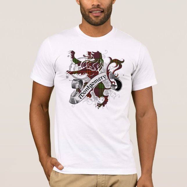 Camiseta Montgomery Tartan Lion (Anverso)
