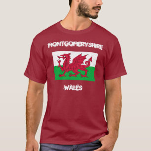 Camiseta Montgomeryshire, Gales con bandera galesa