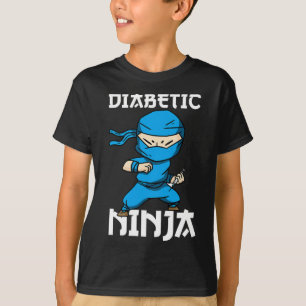 Camiseta Monto de Conciencia Diabetes Ninja T1d