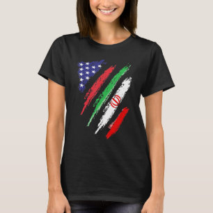 Camiseta Monto de Patrimonio Patriótico de la Bandera Ameri