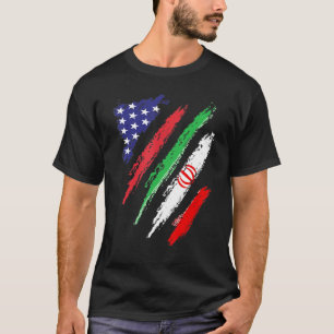 Camiseta Monto de Patrimonio Patriótico de la Bandera Ameri