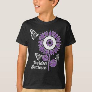 Camiseta Monto de sensibilización sobre la sobredosis de ma