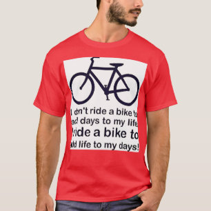 Camiseta Monto en bicicleta
