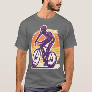 Camiseta Monto en bicicleta