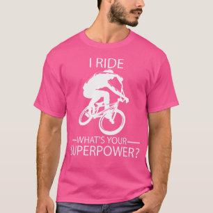 Camiseta Monto En Bmx Cuál Es Tu Superpoder