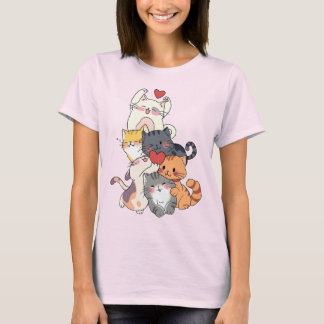 Camiseta Montón de amor de gato lindo – Gatitos adorables a