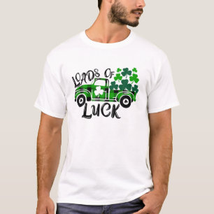 Camiseta Montones De Camión De Luck Cute St Patricks Day T