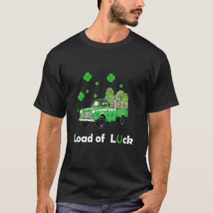 Camiseta Montones De Camión De Luck Gnome Shamrock St Patri