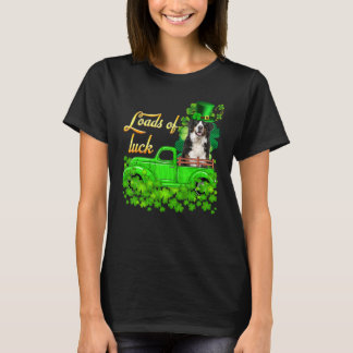 Camiseta Montones De Camión Luck Bernese Mountain St Patric