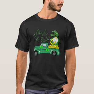Camiseta Montones De Camión Luck Gnome Shamrock Clover St P