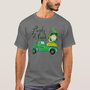 Camiseta Montones de camiones de la suerte Gnome St Patrick