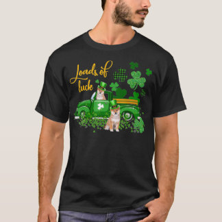Camiseta Montones de camiones de la suerte Shiba Inu St Pat