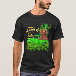 Camiseta Montones de Camiones Luck Poodle St Patrick's Day
