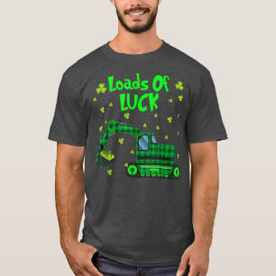Camiseta Montones De Luck Graciosos Camiones Shamrock Saint