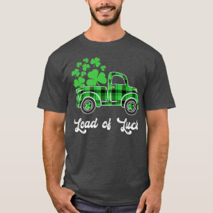 Camiseta Montones de Luck St Patrick's Day Buffalo Plaid Tr