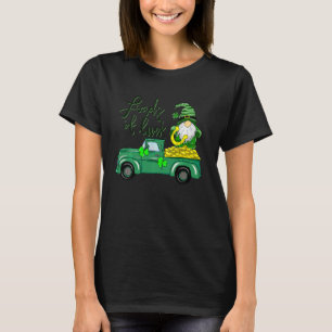 Camiseta Montones De Luck Truck Gnome St Patrick S Day Sham